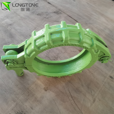 ปั๊มคอนกรีต ที่หนีบท่อแบบปลดเร็ว Putzmeister Wedge Type Clamp