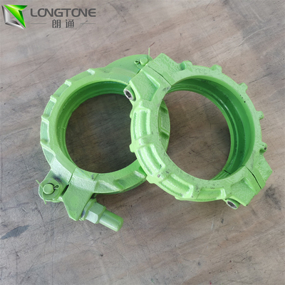 DN100 4in Forged steel ปั๊มคอนกรีต แคลมป์ Snap การรับรอง CE