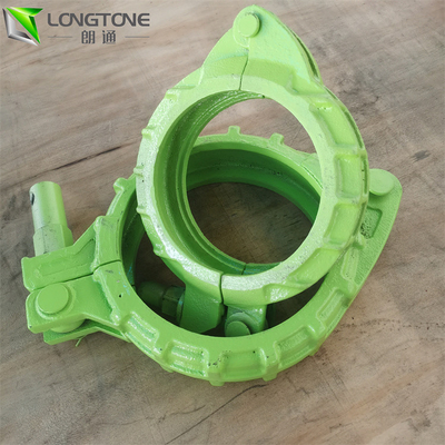 Dn125 Snap Mounting Concrete Pump แคลมป์สกรู Coupling สำหรับข้อต่อท่อ