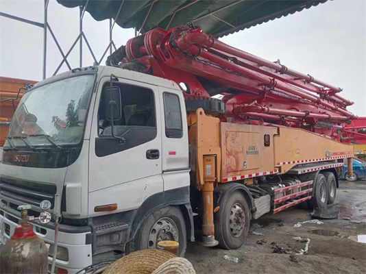 รีโมทคอนโทรล Hbc ปั๊มพ่วงคอนกรีตมือสอง Putzmeister 42m
