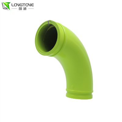 รอยท่อปั๊มคอนกรีตโค้งงอ 4.5 มม. Thikness Twin Wall Elbow