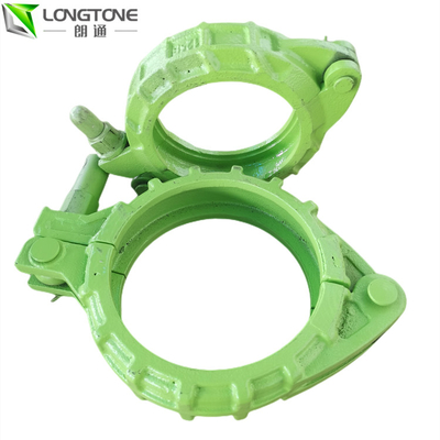 ปั๊มคอนกรีต DN125 5 นิ้ว Heavy Duty Pipe Clamp ขนาดที่กำหนดเอง