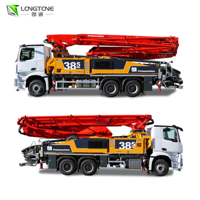 รถปั๊มคอนกรีตดีเซลมือสอง 700L 230mm Cylinder