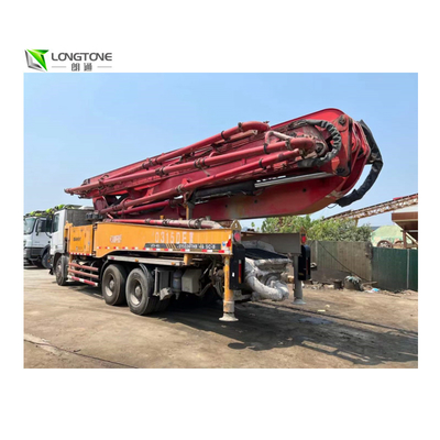 Sany Truck Mounted Concrete Pump สูงสุด 24 ม. 36 ม. 56 ม. 59 ม. ความสูงของการจัดส่ง