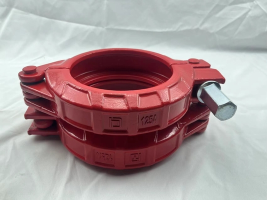 DN125 Sany ชิ้นส่วนปั๊มคอนกรีต 130Bar Heavy Duty Concrete Pump Pipe Clamp