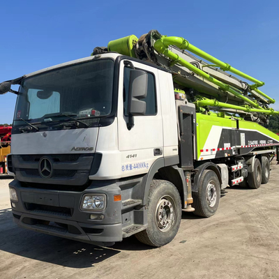 รถปั๊มคอนกรีตดีเซล 300 KW Putzmeister M56 5 สำหรับงานก่อสร้างคอนกรีตขนาดใหญ่