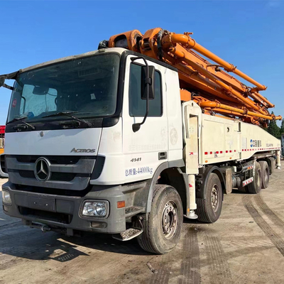 รถปั๊มคอนกรีตดีเซล 300 KW Putzmeister M56 5 สำหรับงานก่อสร้างคอนกรีตขนาดใหญ่