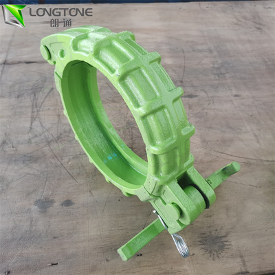 ชิ้นส่วนปั๊มคอนกรีต LOONGTONE Schwing Wedge Quick Release Pipe Clamps
