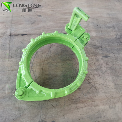 แคลมป์ปั๊มคอนกรีต 6 นิ้วแนวตั้ง Snap Dn180 Bolt Pipe Clamp