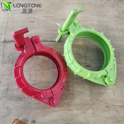 Snap Concrete Pump Clamp Coupling Trailer Pump แคลมป์ท่อคอนกรีต