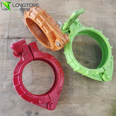 ปั๊มคอนกรีต ที่หนีบท่อแบบปลดเร็ว Putzmeister Wedge Type Clamp