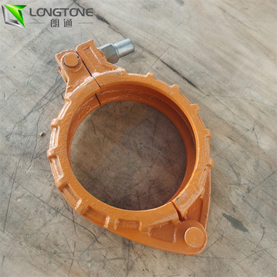 ปั๊มคอนกรีต ที่หนีบท่อแบบปลดเร็ว Putzmeister Wedge Type Clamp