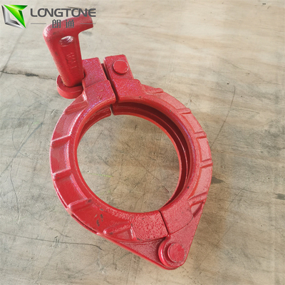 ปั๊มคอนกรีต ที่หนีบท่อแบบปลดเร็ว Putzmeister Wedge Type Clamp