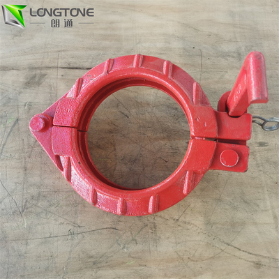 ปั๊มคอนกรีต ที่หนีบท่อแบบปลดเร็ว Putzmeister Wedge Type Clamp