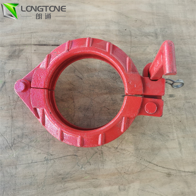 ปั๊มคอนกรีต ที่หนีบท่อแบบปลดเร็ว Putzmeister Wedge Type Clamp