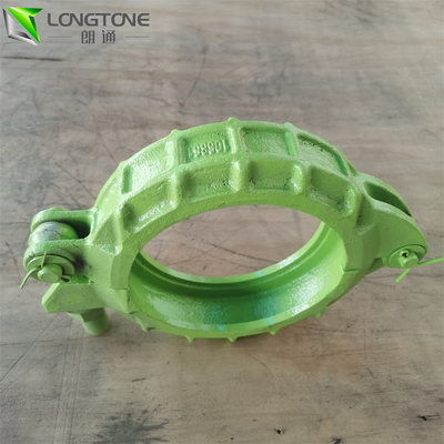 DN100 4in Forged steel ปั๊มคอนกรีต แคลมป์ Snap การรับรอง CE