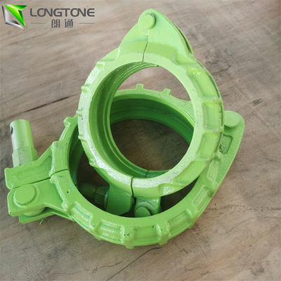 Dn125 5 นิ้ว Heavy Duty Hose Clamps เหล็กปลอมแปลงสำหรับปั๊มคอนกรีต