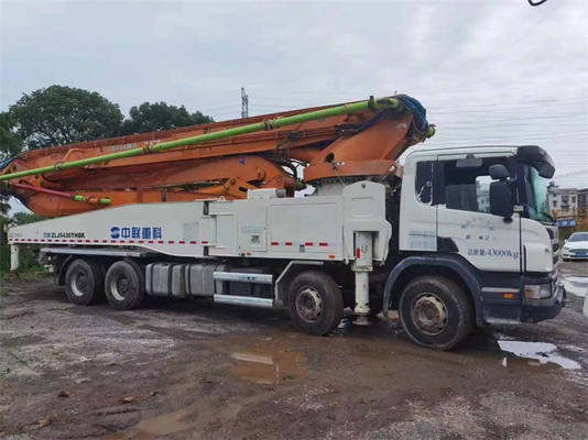 33T รถปั๊มคอนกรีตมือสอง, รถปั๊มปูนซีเมนต์ 37 เมตร ZLJ5293THB125-37