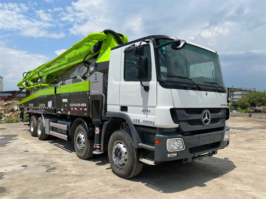 39M Truck Mounted Concrete Boom Pump ของรถปั๊มคอนกรีตไฮดรอลิค