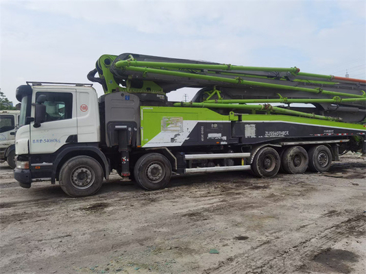 39M Truck Mounted Concrete Boom Pump ของรถปั๊มคอนกรีตไฮดรอลิค