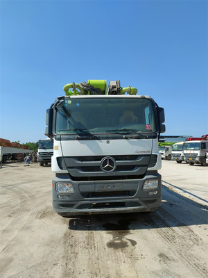 Mercedes Benz ปั๊มพ่วงคอนกรีตมือสอง 32 MPa Custom Color