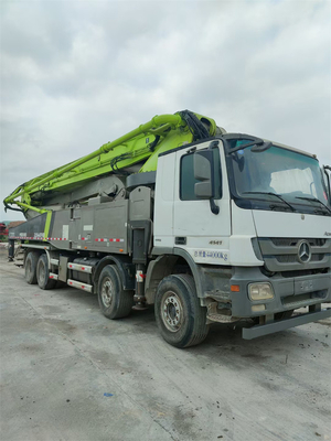 Mercedes Benz ปั๊มพ่วงคอนกรีตมือสอง 32 MPa Custom Color