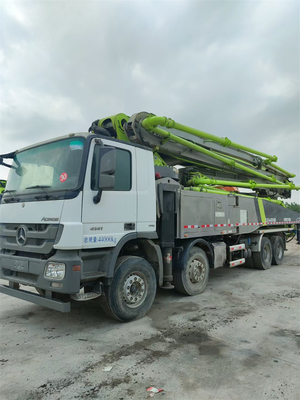 Mercedes Benz ปั๊มพ่วงคอนกรีตมือสอง 32 MPa Custom Color