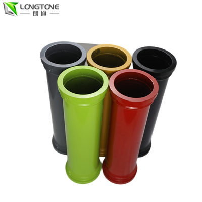 3m ชิ้นส่วนปั๊มคอนกรีต Putzmeister แบบไม่มีรอยต่อ Double Wall Concrete Pump Pipe