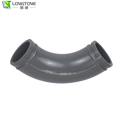 รอยท่อปั๊มคอนกรีตโค้งงอ 4.5 มม. Thikness Twin Wall Elbow