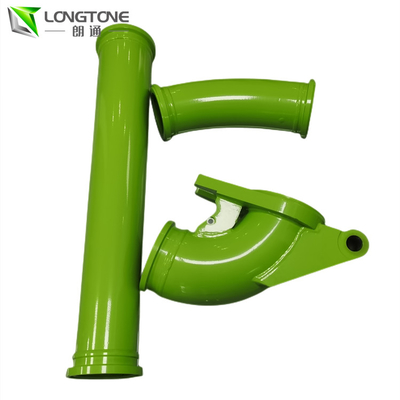 ปั๊มคอนกรีตแบบเก่าแบบเก่า Elbow Double Wall Outlet สำหรับ Schwing