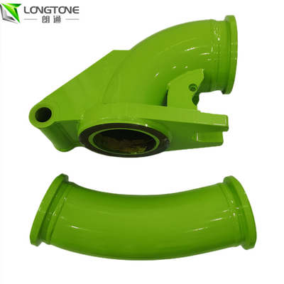 52 เมตร Putzmeister ชิ้นส่วนปั๊มคอนกรีต Outlet Elbow 001690202B0300000