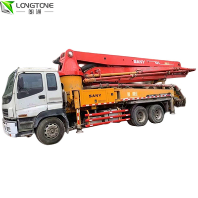 130m3 / H ปั๊มพ่วงคอนกรีตมือสอง, รถบูมคอนกรีตมือสอง 35m3