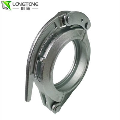 5INCH DN125 ปั๊มคอนกรีตท่อแคลมป์คัปปลิ้งปลอมแปลงสำหรับสายยาง