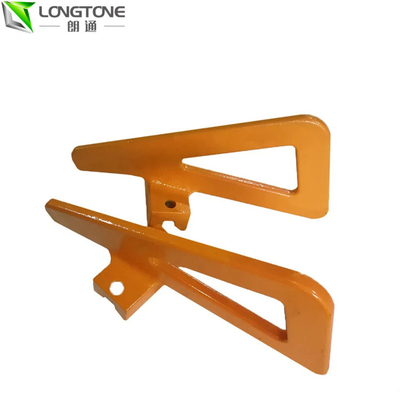 ชิ้นส่วนใบมีดเครื่องผสมคอนกรีตแผ่นเหล็กสำหรับ Putzmeister Concrete Hopper Agitator Device