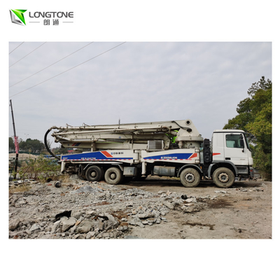 ZOOMLION รถปั๊มคอนกรีต 47X-5RZ 47m รถปั๊มคอนกรีต BENZ Chassis
