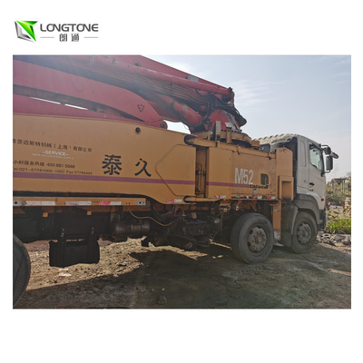 รถปั๊มคอนกรีต Putzmeister มือสอง ความยาว 37/42/52 ม. พร้อมชั่วโมงทำงานน้อย