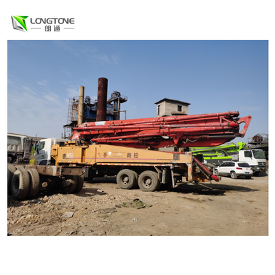 Putzmeister ปั๊มคอนกรีตติดรถบรรทุก 52m 4 เพลา