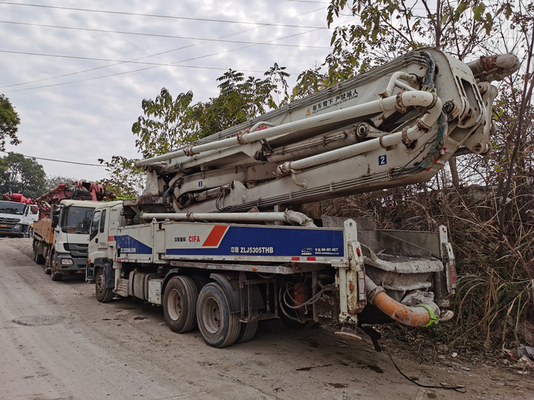 รถปั๊มคอนกรีตมือสอง 25T ปรับแต่ง 320L