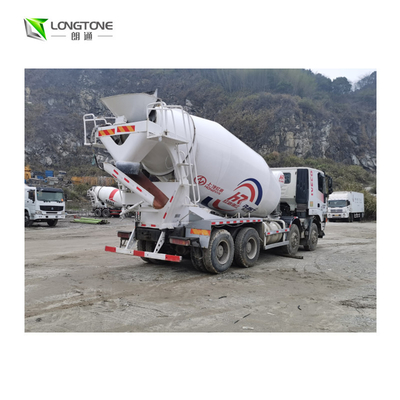 ขายรถผสมปูนซิเมนต์คอนกรีตมือสองและใหม่ Howo 8X4 12 Wheel Euro