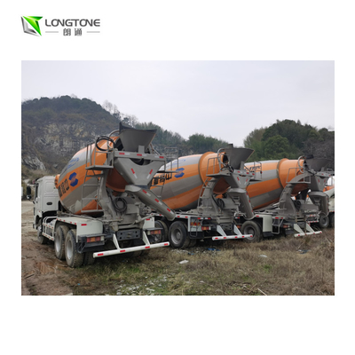 รถโม่ผสมคอนกรีตจีน Howo Cement 8m3 10m3 12m3 6x4
