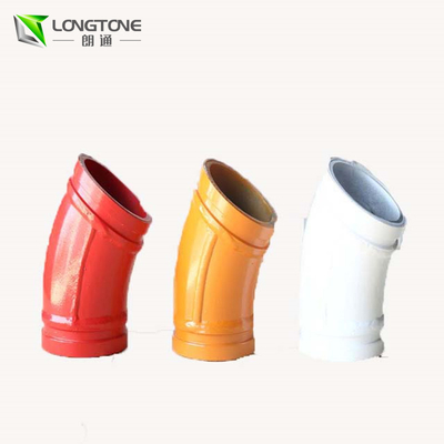 OEM 90 องศาหมุนท่อคอนกรีตงอ / ข้องอสำหรับรถปั๊มคอนกรีต