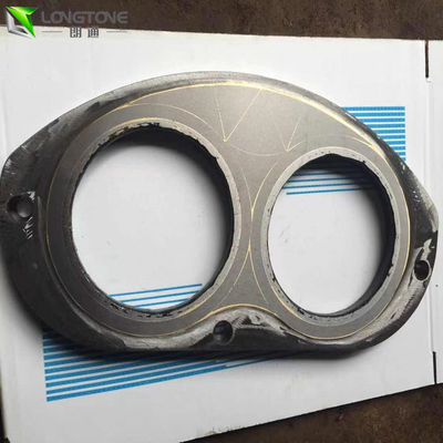 Custom SCHWING อะไหล่ปั๊มคอนกรีต 260mm Spectacle Plate