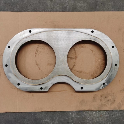 Custom SCHWING อะไหล่ปั๊มคอนกรีต 260mm Spectacle Plate