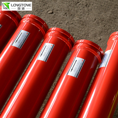 125BX3m Zoomlion ชิ้นส่วนปั๊มคอนกรีตท่อข้อศอก Q235A HRC 63-66